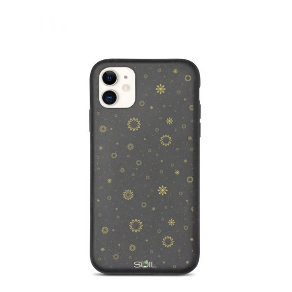 Golden Flower Pattern - Biodegradable iPhone Case - biodegradable iphone case iphone 11 5feb8cd29fe71 - SoilCase - Eco-Friendly, Sustainable, Biodegradable & Compostable phone case for iPhone
