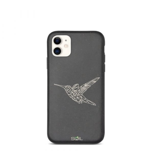 Hummingbird Stick Art - Biodegradable iPhone Case - biodegradable iphone case iphone 11 5feb91c362642 - SoilCase - Eco-Friendly, Sustainable, Biodegradable & Compostable phone case for iPhone