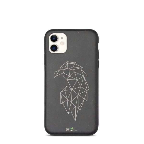 Eagle Head Stick Art- Biodegradable iPhone Case - biodegradable iphone case iphone 11 5feb926de78e9 - SoilCase - Eco-Friendly, Sustainable, Biodegradable & Compostable phone case for iPhone