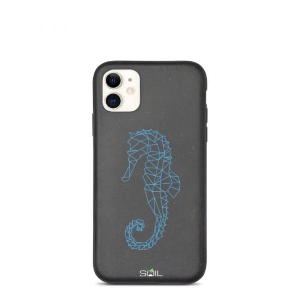 Seahorse Stick Art - Biodegradable iPhone Case - biodegradable iphone case iphone 11 5feb94036896a - SoilCase - Eco-Friendly, Sustainable, Biodegradable & Compostable phone case for iPhone