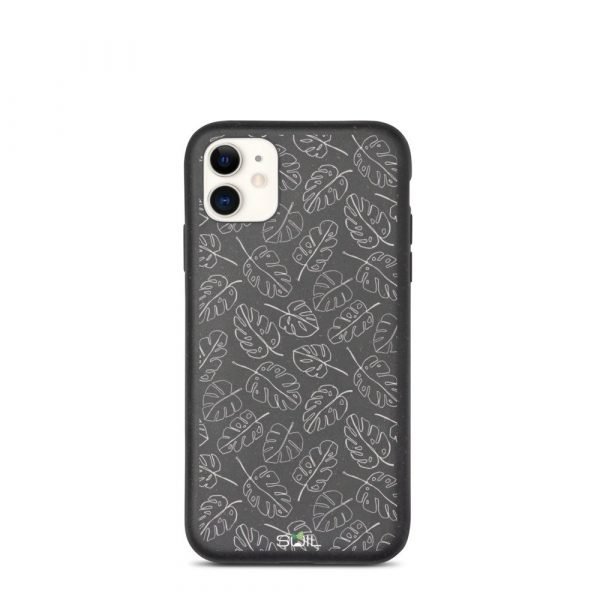 Monstera Leaf Pattern - Biodegradable iPhone Case - biodegradable iphone case iphone 11 5feb94c746bc7 - SoilCase - Eco-Friendly, Sustainable, Biodegradable & Compostable phone case for iPhone