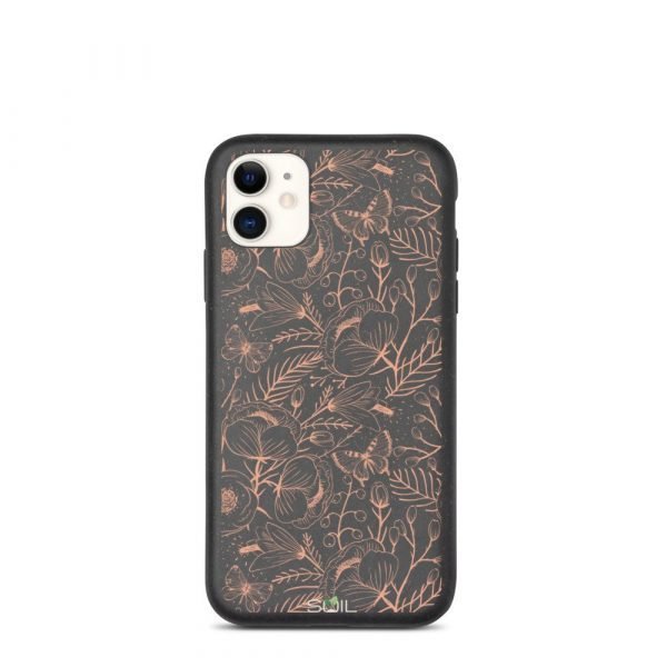 Butterflies & Greenery - Biodegradable iPhone Case - biodegradable iphone case iphone 11 5feb9ad27fe41 - SoilCase - Eco-Friendly, Sustainable, Biodegradable & Compostable phone case for iPhone