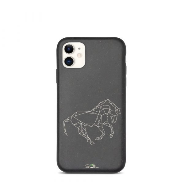 Mustang Stick Art - Biodegradable iPhone Case - biodegradable iphone case iphone 11 5feb9b3f42773 - SoilCase - Eco-Friendly, Sustainable, Biodegradable & Compostable phone case for iPhone