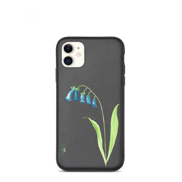 Bell Flower - Biodegradable iPhone Case - biodegradable iphone case iphone 11 5feb9d091c3a4 - SoilCase - Eco-Friendly, Sustainable, Biodegradable & Compostable phone case for iPhone