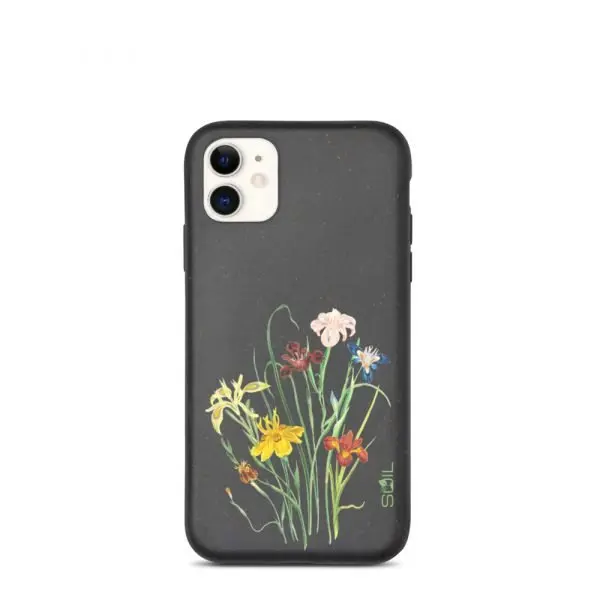 Wildflowers - Biodegradable iPhone Case - biodegradable iphone case iphone 11 5feb9f2b43e26 - SoilCase - Eco-Friendly, Sustainable, Biodegradable & Compostable phone case for iPhone