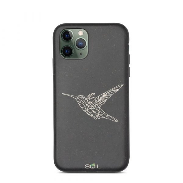 Hummingbird Stick Art - Biodegradable iPhone Case - biodegradable iphone case iphone 11 pro 5feb91c3626b2 - SoilCase - Eco-Friendly, Sustainable, Biodegradable & Compostable phone case for iPhone
