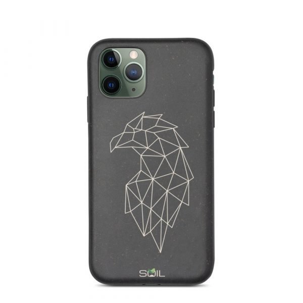 Eagle Head Stick Art- Biodegradable iPhone Case - biodegradable iphone case iphone 11 pro 5feb926de7962 - SoilCase - Eco-Friendly, Sustainable, Biodegradable & Compostable phone case for iPhone
