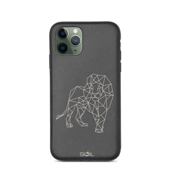 Lion Stick Art - Biodegradable iPhone Case - biodegradable iphone case iphone 11 pro 5feb9afd66be3 - SoilCase - Eco-Friendly, Sustainable, Biodegradable & Compostable phone case for iPhone