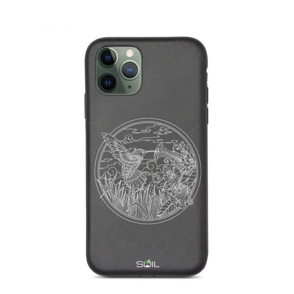 Hummingbird Mandala Composition - Eco-friendly Biodegradable iPhone Case - biodegradable iphone case iphone 11 pro 5feb9c3177317 - SoilCase - Eco-Friendly, Sustainable, Biodegradable & Compostable phone case for iPhone