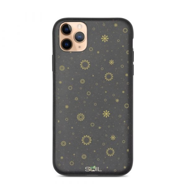 Golden Flower Pattern - Biodegradable iPhone Case - biodegradable iphone case iphone 11 pro max 5feb8cd29ff1f - SoilCase - Eco-Friendly, Sustainable, Biodegradable & Compostable phone case for iPhone