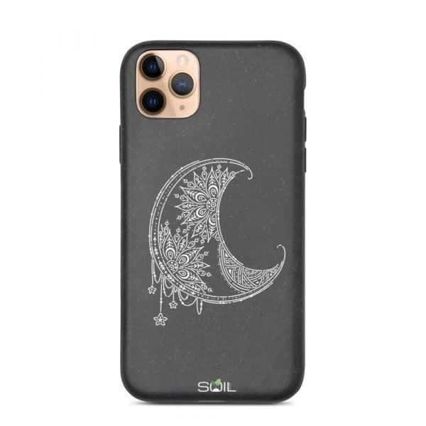 Half Moon Mandala Composition - Biodegradable iPhone Case - biodegradable iphone case iphone 11 pro max 5feb9053d15c1 - SoilCase - Eco-Friendly, Sustainable, Biodegradable & Compostable phone case for iPhone
