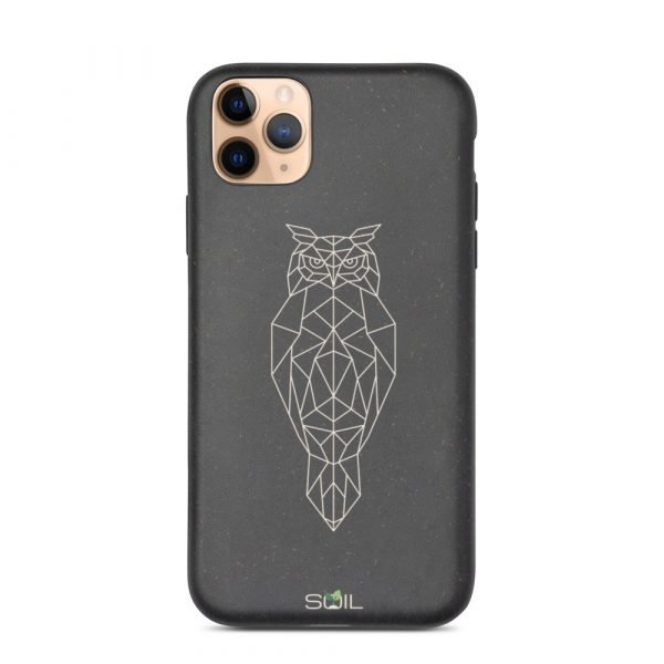 Wise Owl Stick Art - Biodegradable iPhone Case - biodegradable iphone case iphone 11 pro max 5feb918bb10c1 - SoilCase - Eco-Friendly, Sustainable, Biodegradable & Compostable phone case for iPhone
