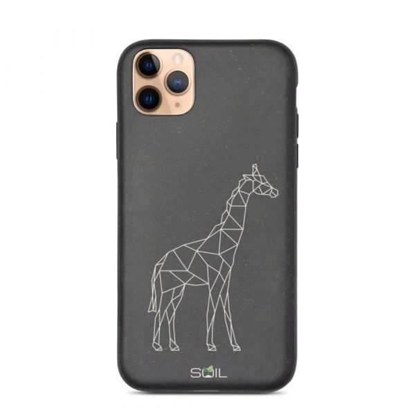 Giraffe Stick Art - Biodegradable iPhone Case - biodegradable iphone case iphone 11 pro max 5feb93d494f7e - SoilCase - Eco-Friendly, Sustainable, Biodegradable & Compostable phone case for iPhone
