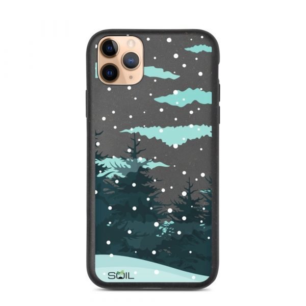 Snowy Winter Hill - Biodegradable iPhone Case - biodegradable iphone case iphone 11 pro max 5feb9484da45d - SoilCase - Eco-Friendly, Sustainable, Biodegradable & Compostable phone case for iPhone