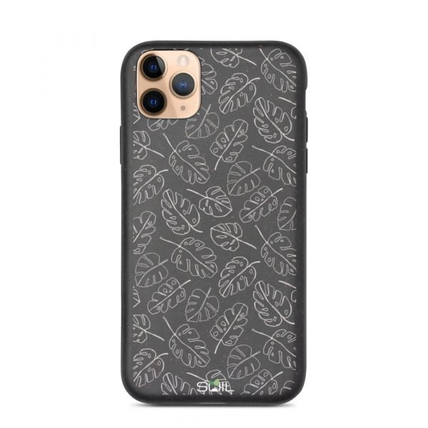 Monstera Leaf Pattern - Biodegradable iPhone Case - biodegradable iphone case iphone 11 pro max 5feb94c746c8c - SoilCase - Eco-Friendly, Sustainable, Biodegradable & Compostable phone case for iPhone