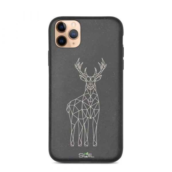 Majestic Elk Stick Art- Biodegradable phone case - biodegradable iphone case iphone 11 pro max 5feb9baad464f - SoilCase - Eco-Friendly, Sustainable, Biodegradable & Compostable phone case for iPhone