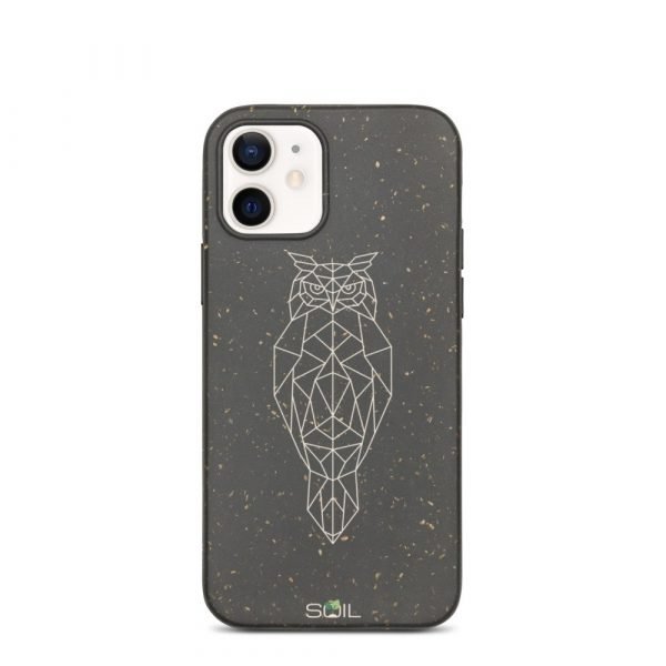 Wise Owl Stick Art - Biodegradable iPhone Case - biodegradable iphone case iphone 12 5feb918bb1129 - SoilCase - Eco-Friendly, Sustainable, Biodegradable & Compostable phone case for iPhone