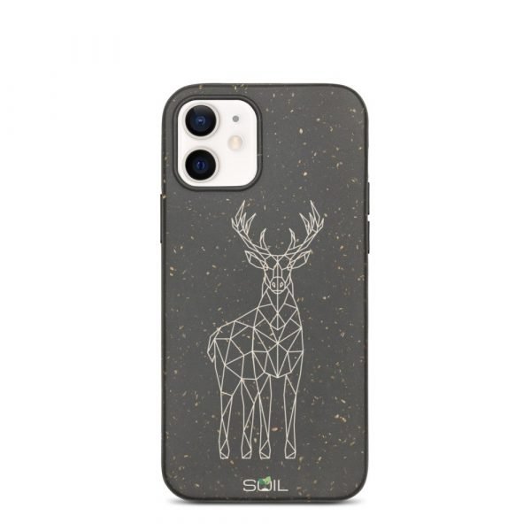 Majestic Elk Stick Art- Biodegradable phone case - biodegradable iphone case iphone 12 5feb9baad46b4 - SoilCase - Eco-Friendly, Sustainable, Biodegradable & Compostable phone case for iPhone