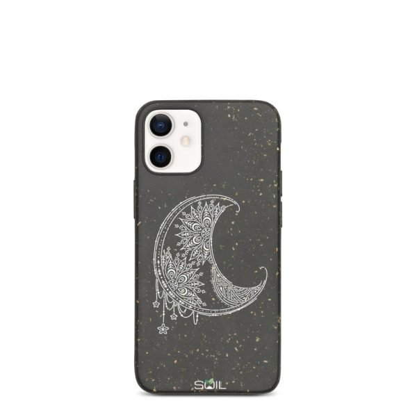 Half Moon Mandala Composition - Biodegradable iPhone Case - biodegradable iphone case iphone 12 mini 5feb9053d167e - SoilCase - Eco-Friendly, Sustainable, Biodegradable & Compostable phone case for iPhone
