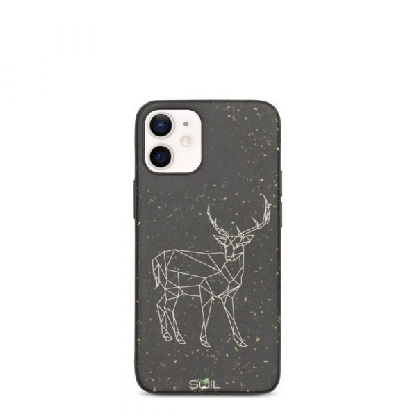 Young Deer Stick Art - Biodegradable iPhone Case - biodegradable iphone case iphone 12 mini 5feb911371e46 - SoilCase - Eco-Friendly, Sustainable, Biodegradable & Compostable phone case for iPhone