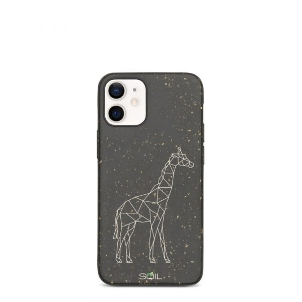 Giraffe Stick Art - Biodegradable iPhone Case - biodegradable iphone case iphone 12 mini 5feb93d49501a - SoilCase - Eco-Friendly, Sustainable, Biodegradable & Compostable phone case for iPhone