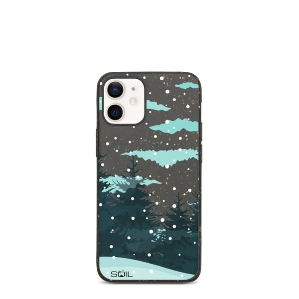 Snowy Winter Hill - Biodegradable iPhone Case - biodegradable iphone case iphone 12 mini 5feb9484da4f7 - SoilCase - Eco-Friendly, Sustainable, Biodegradable & Compostable phone case for iPhone