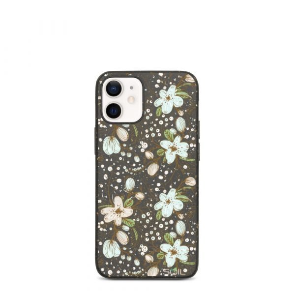 Glory Of The Snow Flower Pattern - Biodegradable iPhone Case - biodegradable iphone case iphone 12 mini 5feb97b05e584 - SoilCase - Eco-Friendly, Sustainable, Biodegradable & Compostable phone case for iPhone