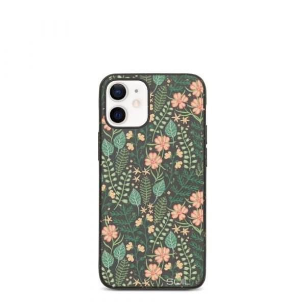 Flowers & Greenery - Biodegradable iPhone Case - biodegradable iphone case iphone 12 mini 5feb9a8b8a730 - SoilCase - Eco-Friendly, Sustainable, Biodegradable & Compostable phone case for iPhone