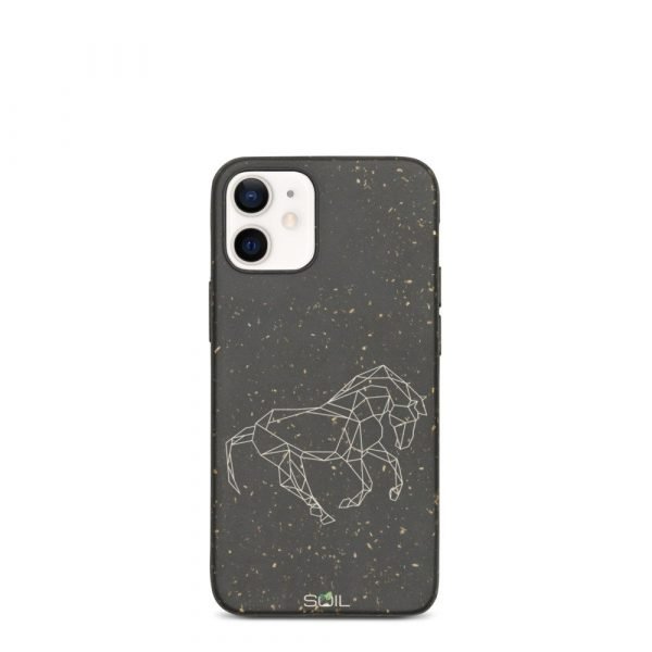 Mustang Stick Art - Biodegradable iPhone Case - biodegradable iphone case iphone 12 mini 5feb9b3f42938 - SoilCase - Eco-Friendly, Sustainable, Biodegradable & Compostable phone case for iPhone
