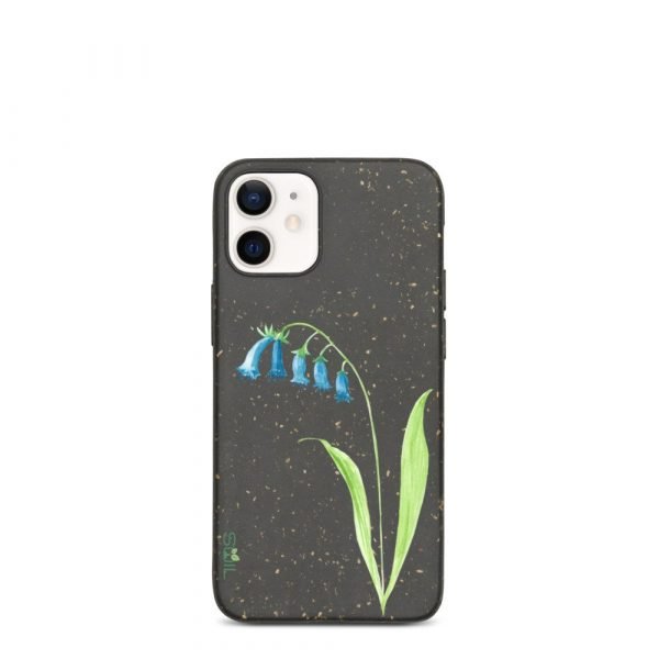 Bell Flower - Biodegradable iPhone Case - biodegradable iphone case iphone 12 mini 5feb9d091c4f6 - SoilCase - Eco-Friendly, Sustainable, Biodegradable & Compostable phone case for iPhone