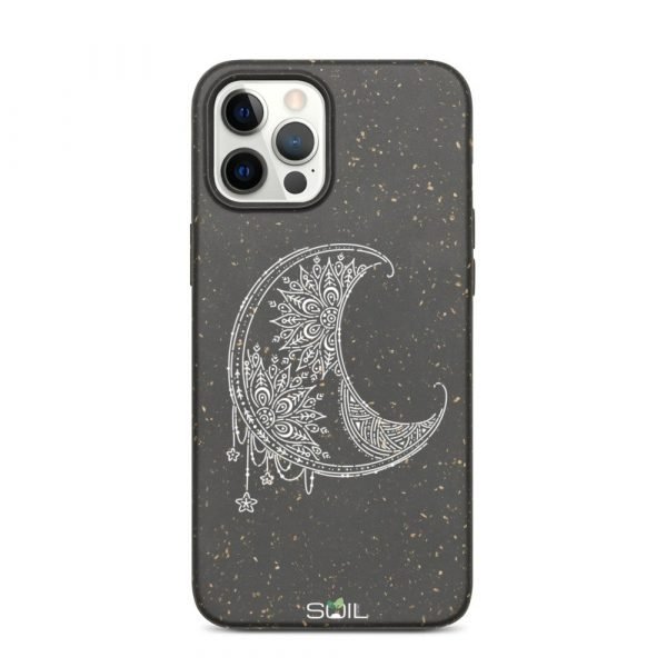 Half Moon Mandala Composition - Biodegradable iPhone Case - biodegradable iphone case iphone 12 pro max 5feb9053d170c - SoilCase - Eco-Friendly, Sustainable, Biodegradable & Compostable phone case for iPhone