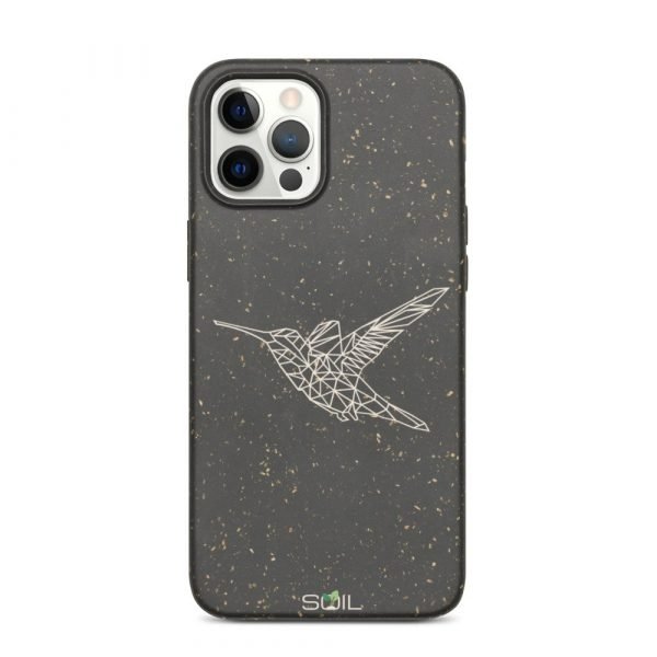 Hummingbird Stick Art - Biodegradable iPhone Case - biodegradable iphone case iphone 12 pro max 5feb91c3627e7 - SoilCase - Eco-Friendly, Sustainable, Biodegradable & Compostable phone case for iPhone