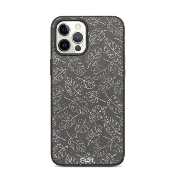 Monstera Leaf Pattern - Biodegradable iPhone Case - biodegradable iphone case iphone 12 pro max 5feb94c746d83 - SoilCase - Eco-Friendly, Sustainable, Biodegradable & Compostable phone case for iPhone