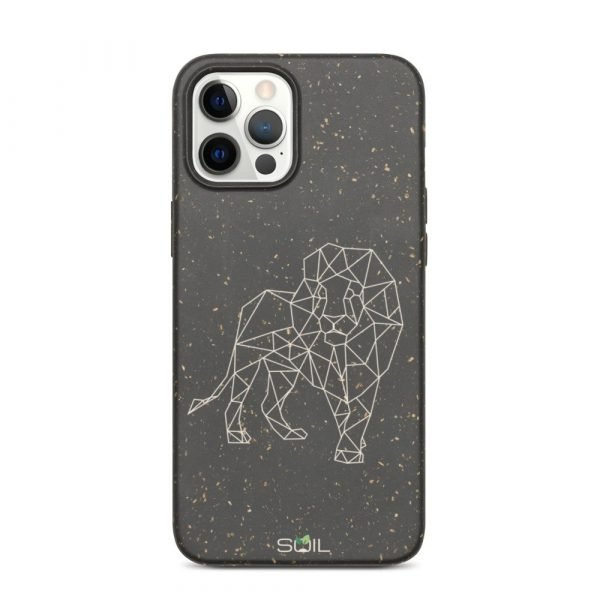 Lion Stick Art - Biodegradable iPhone Case - biodegradable iphone case iphone 12 pro max 5feb9afd66d2e - SoilCase - Eco-Friendly, Sustainable, Biodegradable & Compostable phone case for iPhone