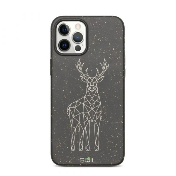 Majestic Elk Stick Art- Biodegradable phone case - biodegradable iphone case iphone 12 pro max 5feb9baad47a0 - SoilCase - Eco-Friendly, Sustainable, Biodegradable & Compostable phone case for iPhone