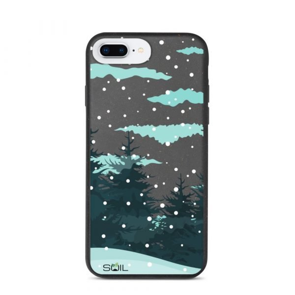 Snowy Winter Hill - Biodegradable iPhone Case - biodegradable iphone case iphone 7 plus8 plus 5feb9484da5a5 - SoilCase - Eco-Friendly, Sustainable, Biodegradable & Compostable phone case for iPhone