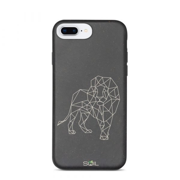 Lion Stick Art - Biodegradable iPhone Case - biodegradable iphone case iphone 7 plus8 plus 5feb9afd66d77 - SoilCase - Eco-Friendly, Sustainable, Biodegradable & Compostable phone case for iPhone