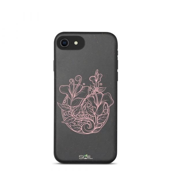 Pink Flower Composition - Biodegradable iPhone Case - biodegradable iphone case iphone 78se 5feb8faf09a96 - SoilCase - Eco-Friendly, Sustainable, Biodegradable & Compostable phone case for iPhone