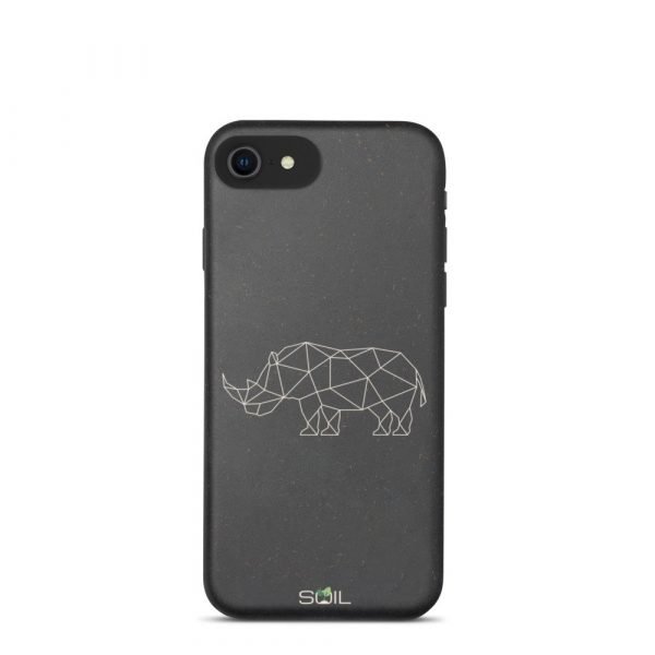 Rhino Stick Art - Biodegradable iPhone Case - biodegradable iphone case iphone 78se 5feb92e540ac0 - SoilCase - Eco-Friendly, Sustainable, Biodegradable & Compostable phone case for iPhone