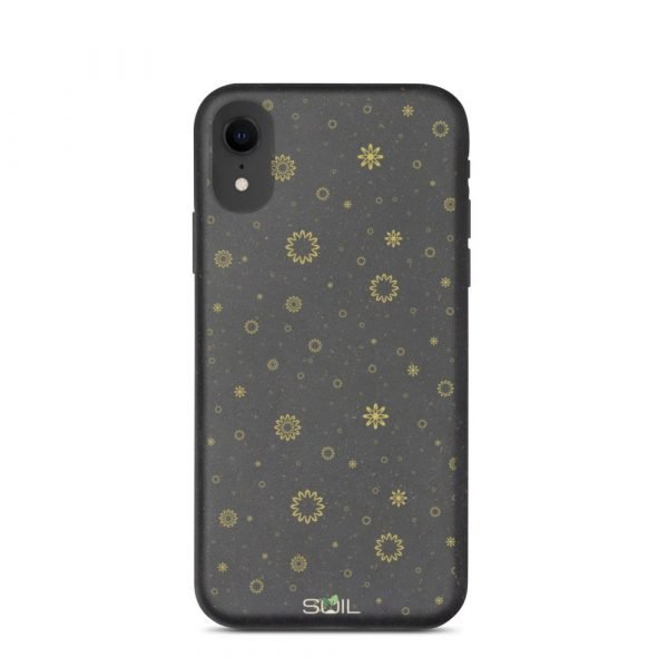Golden Flower Pattern - Biodegradable iPhone Case - biodegradable iphone case iphone xr 5feb8cd2a0157 - SoilCase - Eco-Friendly, Sustainable, Biodegradable & Compostable phone case for iPhone