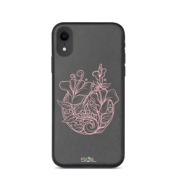 Pink Flower Composition - Biodegradable iPhone Case - biodegradable iphone case iphone xr 5feb8faf09b72 - SoilCase - Eco-Friendly, Sustainable, Biodegradable & Compostable phone case for iPhone