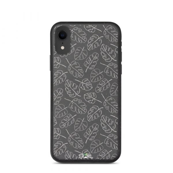 Monstera Leaf Pattern - Biodegradable iPhone Case - biodegradable iphone case iphone xr 5feb94c746eb3 - SoilCase - Eco-Friendly, Sustainable, Biodegradable & Compostable phone case for iPhone