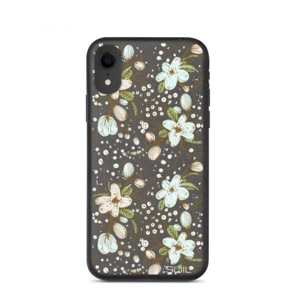 Glory Of The Snow Flower Pattern - Biodegradable iPhone Case - biodegradable iphone case iphone xr 5feb97b05e7c7 - SoilCase - Eco-Friendly, Sustainable, Biodegradable & Compostable phone case for iPhone