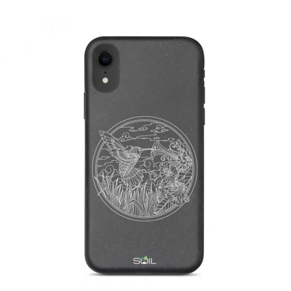 Hummingbird Mandala Composition - Eco-friendly Biodegradable iPhone Case - biodegradable iphone case iphone xr 5feb9c31775d5 - SoilCase - Eco-Friendly, Sustainable, Biodegradable & Compostable phone case for iPhone