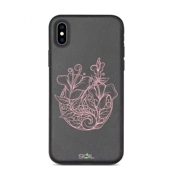 Pink Flower Composition - Biodegradable iPhone Case - biodegradable iphone case iphone xs max 5feb8faf09bba - SoilCase - Eco-Friendly, Sustainable, Biodegradable & Compostable phone case for iPhone