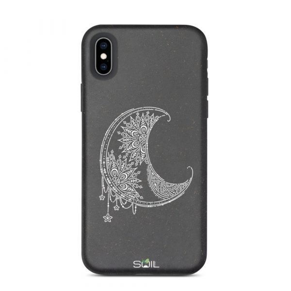 Half Moon Mandala Composition - Biodegradable iPhone Case - biodegradable iphone case iphone xs max 5feb9053d1905 - SoilCase - Eco-Friendly, Sustainable, Biodegradable & Compostable phone case for iPhone