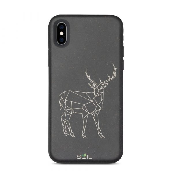 Young Deer Stick Art - Biodegradable iPhone Case - biodegradable iphone case iphone xs max 5feb91137212b - SoilCase - Eco-Friendly, Sustainable, Biodegradable & Compostable phone case for iPhone
