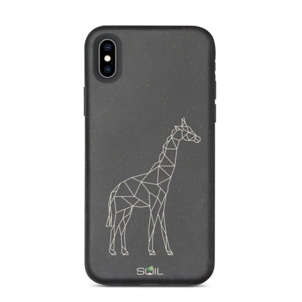 Giraffe Stick Art - Biodegradable iPhone Case - biodegradable iphone case iphone xs max 5feb93d495212 - SoilCase - Eco-Friendly, Sustainable, Biodegradable & Compostable phone case for iPhone