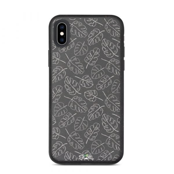 Monstera Leaf Pattern - Biodegradable iPhone Case - biodegradable iphone case iphone xs max 5feb94c746efd - SoilCase - Eco-Friendly, Sustainable, Biodegradable & Compostable phone case for iPhone