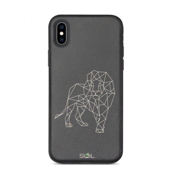Lion Stick Art - Biodegradable iPhone Case - biodegradable iphone case iphone xs max 5feb9afd66eca - SoilCase - Eco-Friendly, Sustainable, Biodegradable & Compostable phone case for iPhone